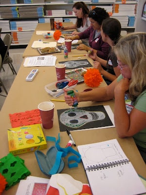 Teacher Workshop: “Day of the Dead” Projects