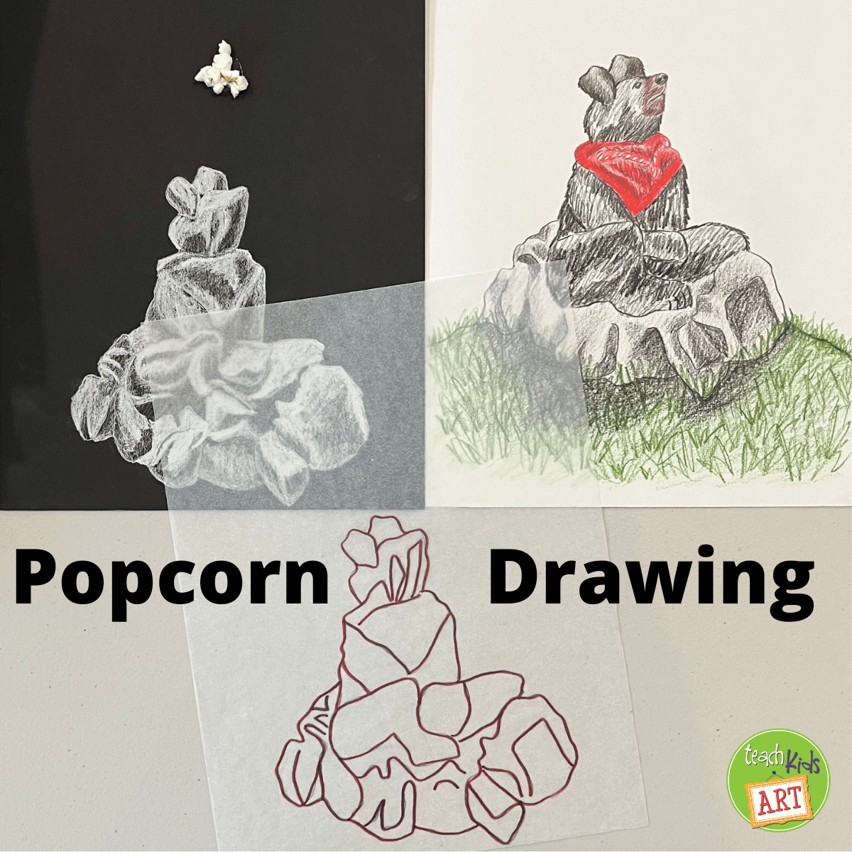 Popcorn Drawing