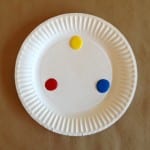 Primary Colors on a palette