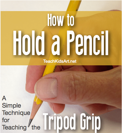 How to Hold a Pencil - a Simple Technique for Teaching the Tripod Grip
