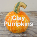 Clay Pumpkins tutorial