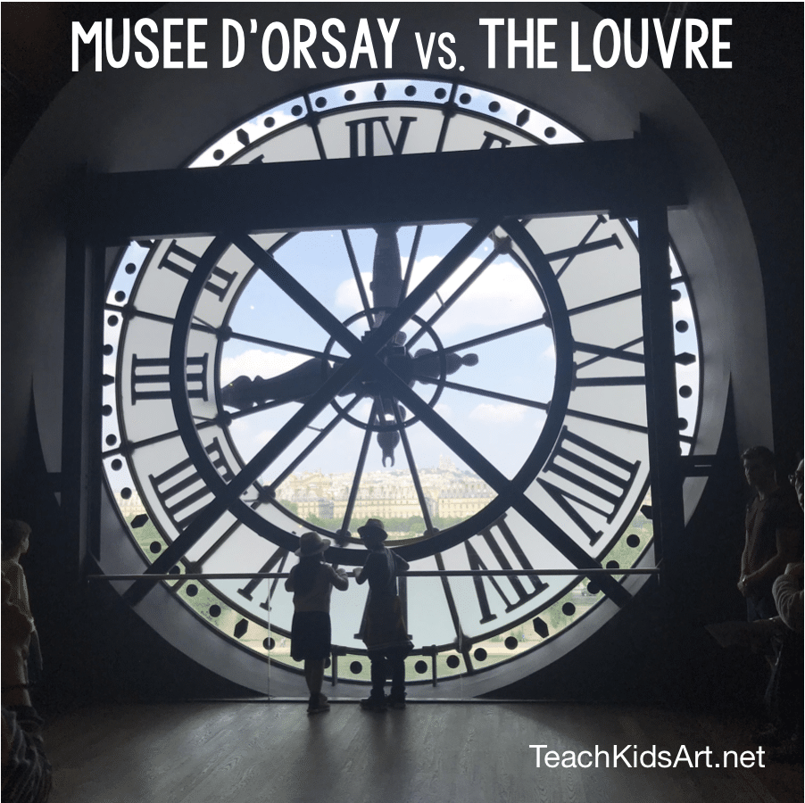 Musee d'Orsay vs. the Louvre