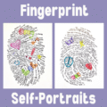 Fingerprint Self-Portraits