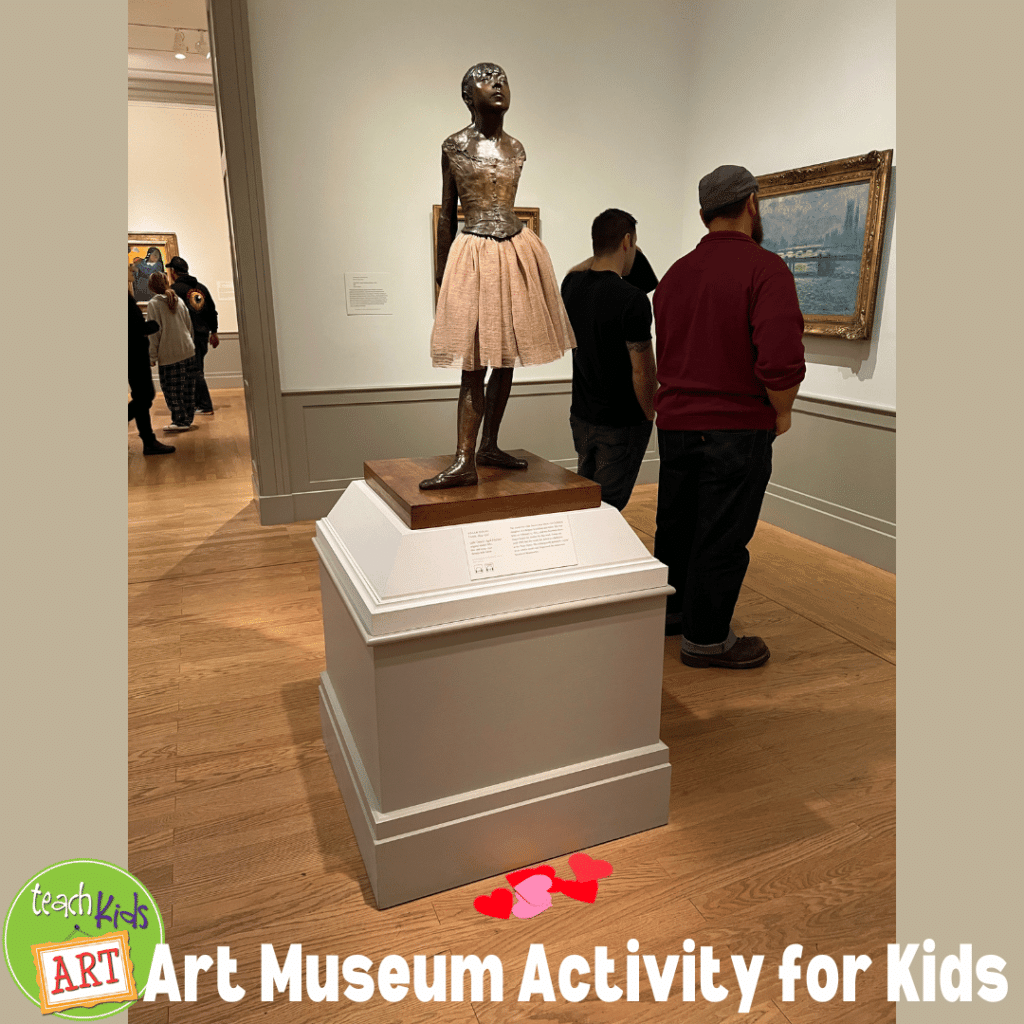 Art Museum Activity for Kids