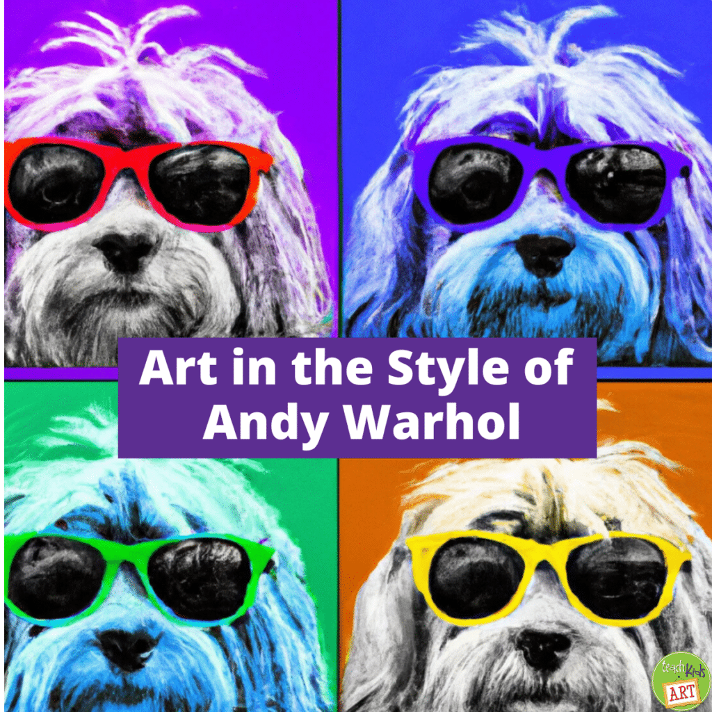 Art in the Style of Andy Warhol
