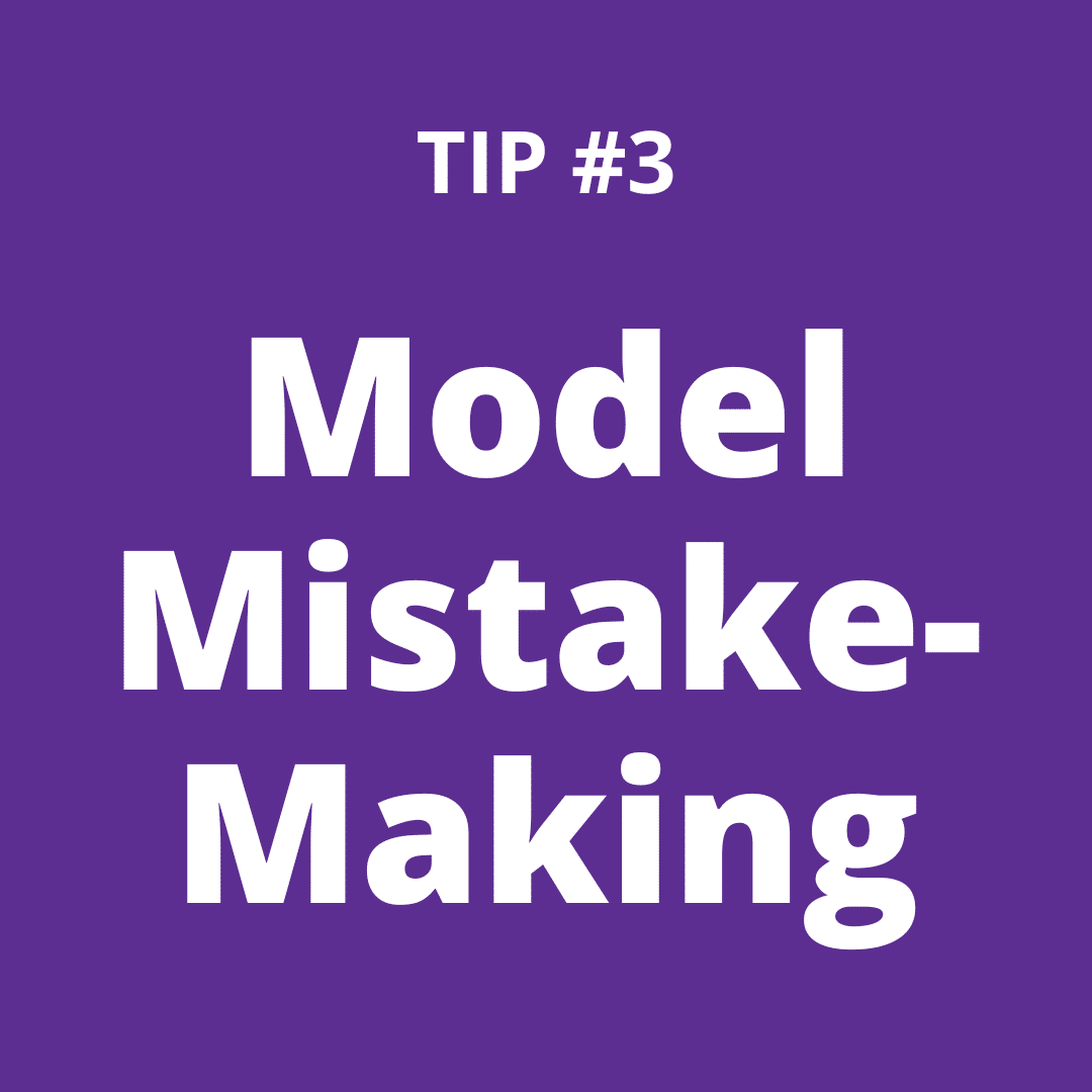 Making Mistakes Model TIP #3: How to Model Making Mistakes • TeachKidsArt