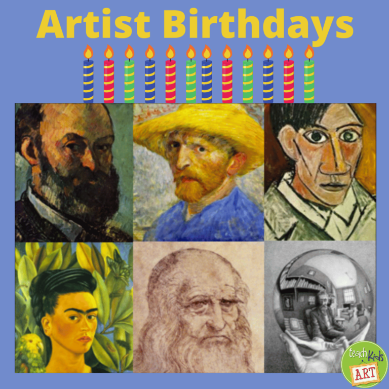Artist Birthdays